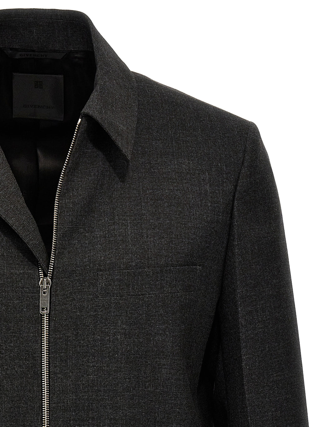 Graue Jacke aus Schurwolle von Givenchy