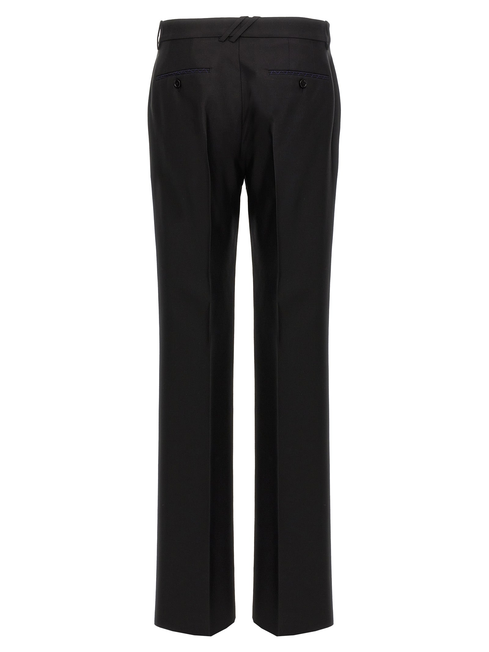 Burberry Hose aus schwarzer Schurwolle