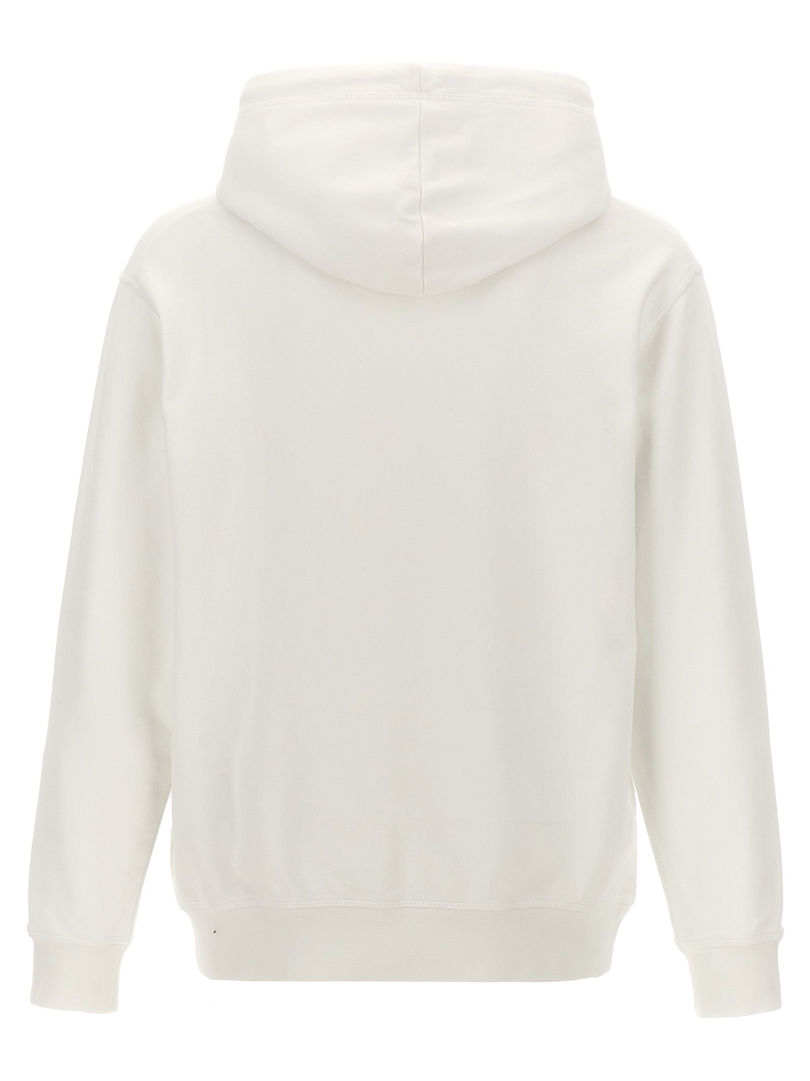 Sweatshirt en coton bicolore de Dsquared² avec logo, manches longues et coupe décontractée.