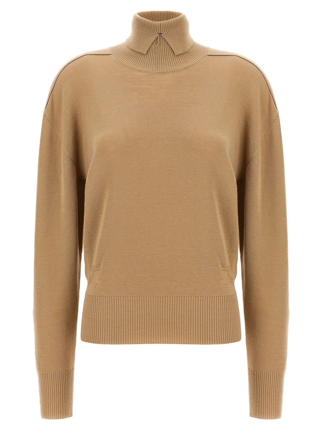 Burberry Beige Strickjacke aus Wolle