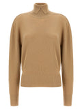 Burberry Beige Strickjacke aus Wolle