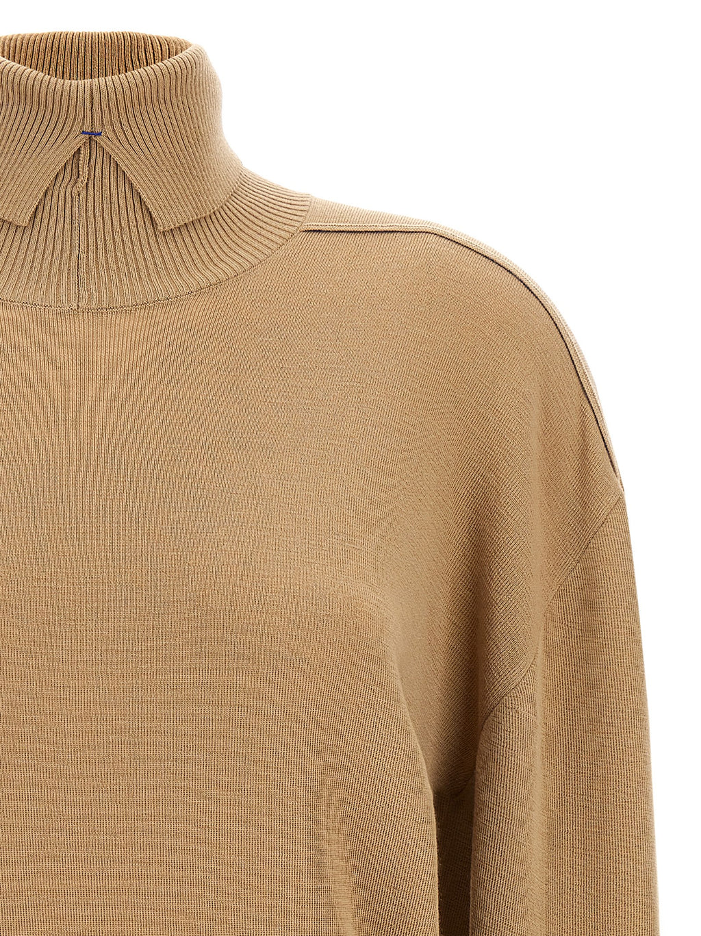Burberry Beige Strickjacke aus Wolle