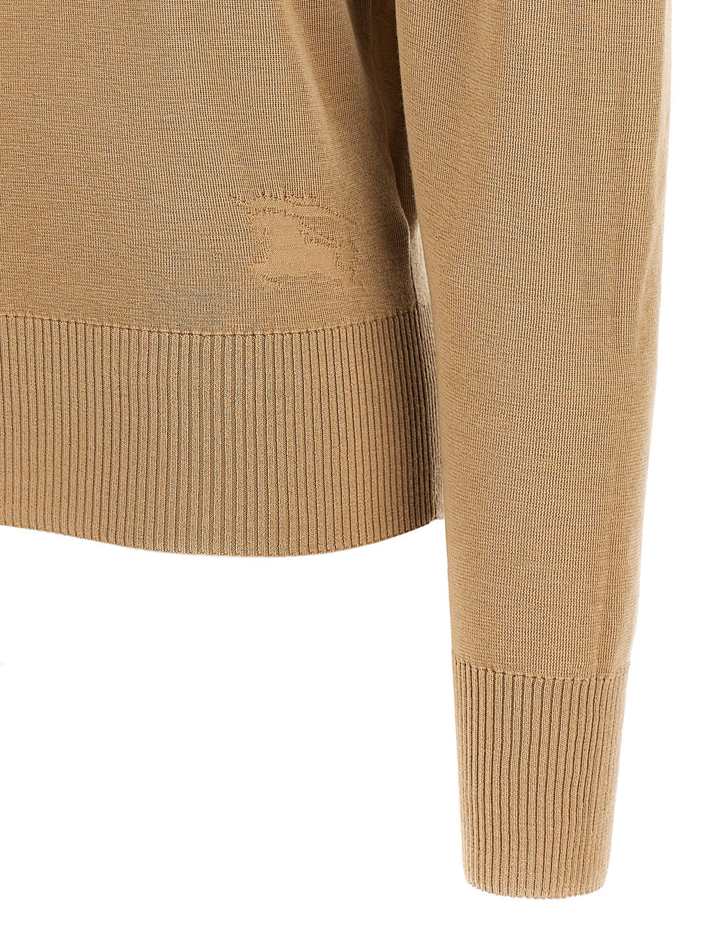 Burberry Beige Strickjacke aus Wolle