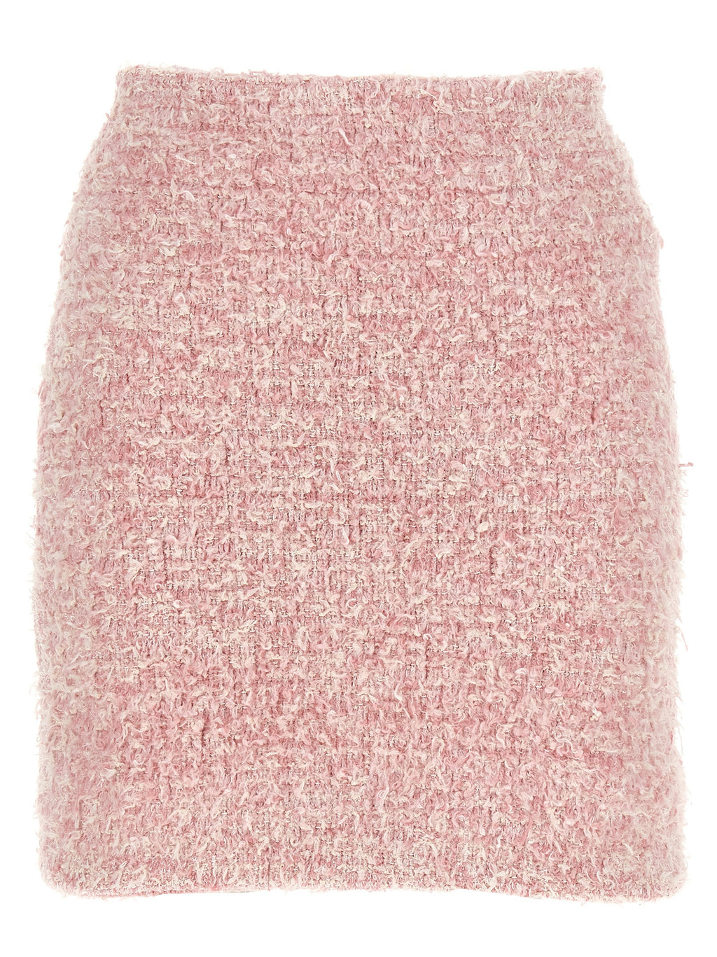 Jupe longue multicolore en coton de Balenciaga, style moderne et tendance, visible avec détails colorés et coupe élégante.