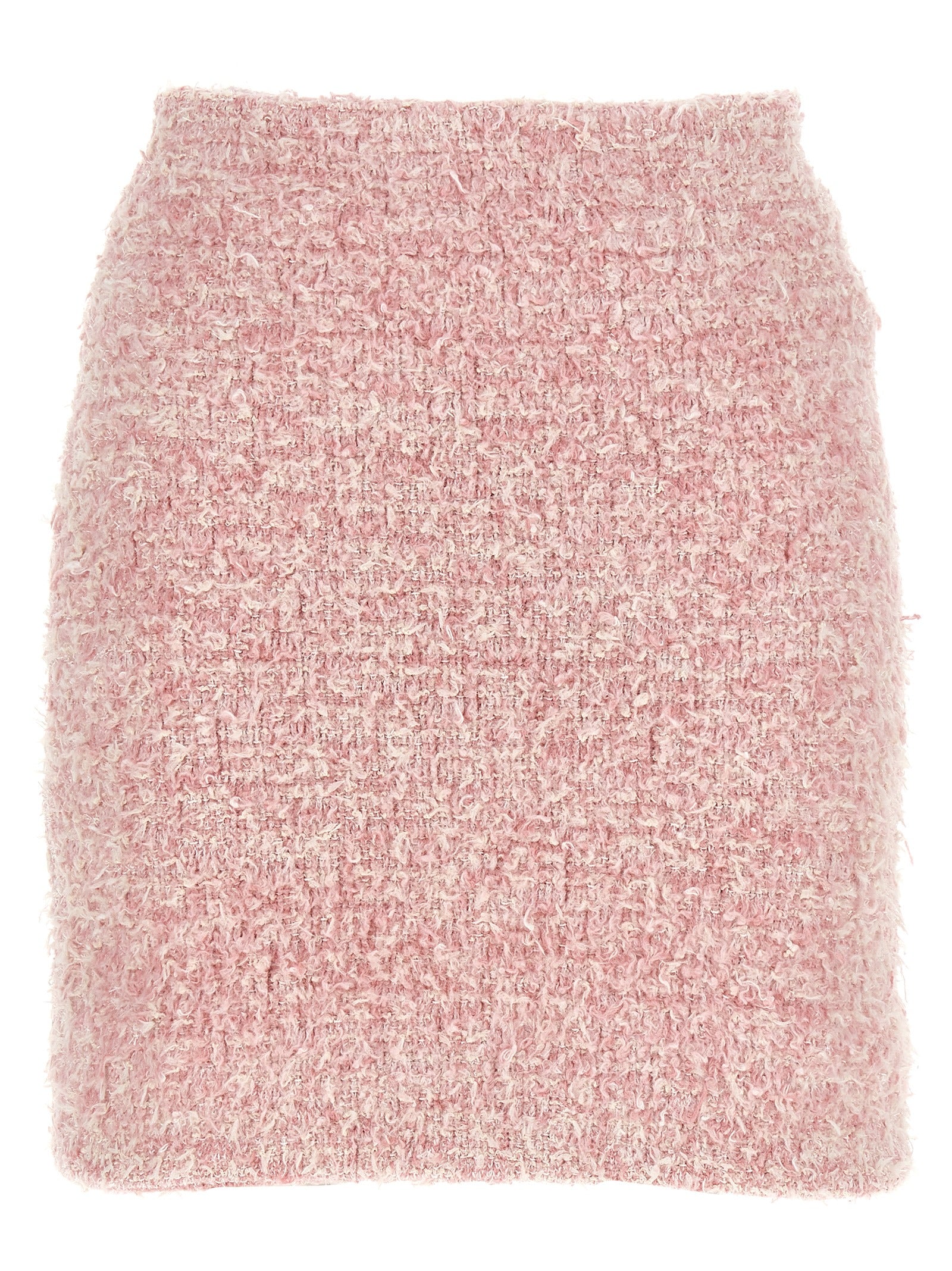 Jupe longue multicolore en coton de Balenciaga, style moderne et tendance, visible avec détails colorés et coupe élégante.