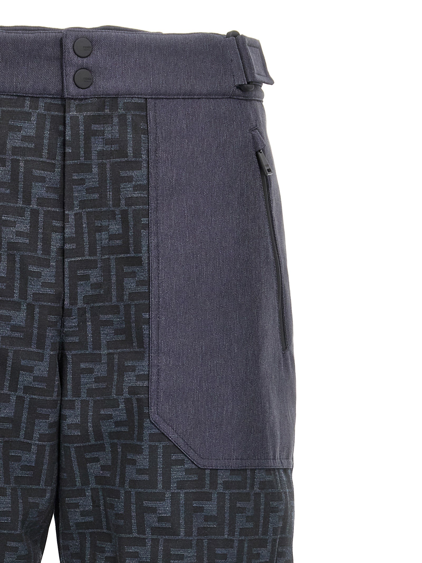 Fendi Blaue Polyamid-Sportswear
