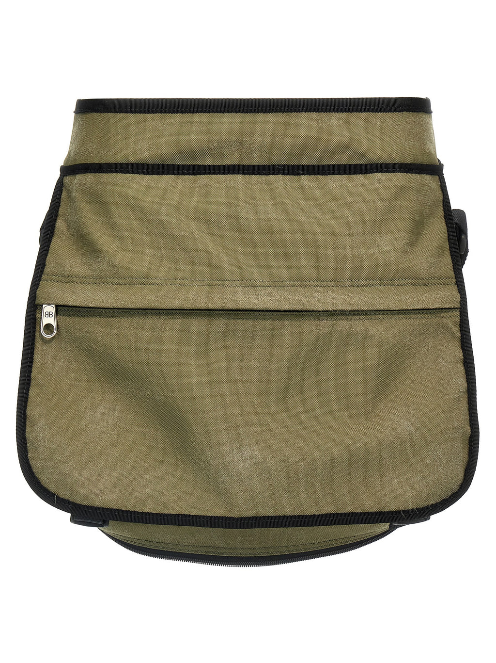 Jupe longue bicolore en polyamide de Balenciaga, avec coupe élégante et design moderne.