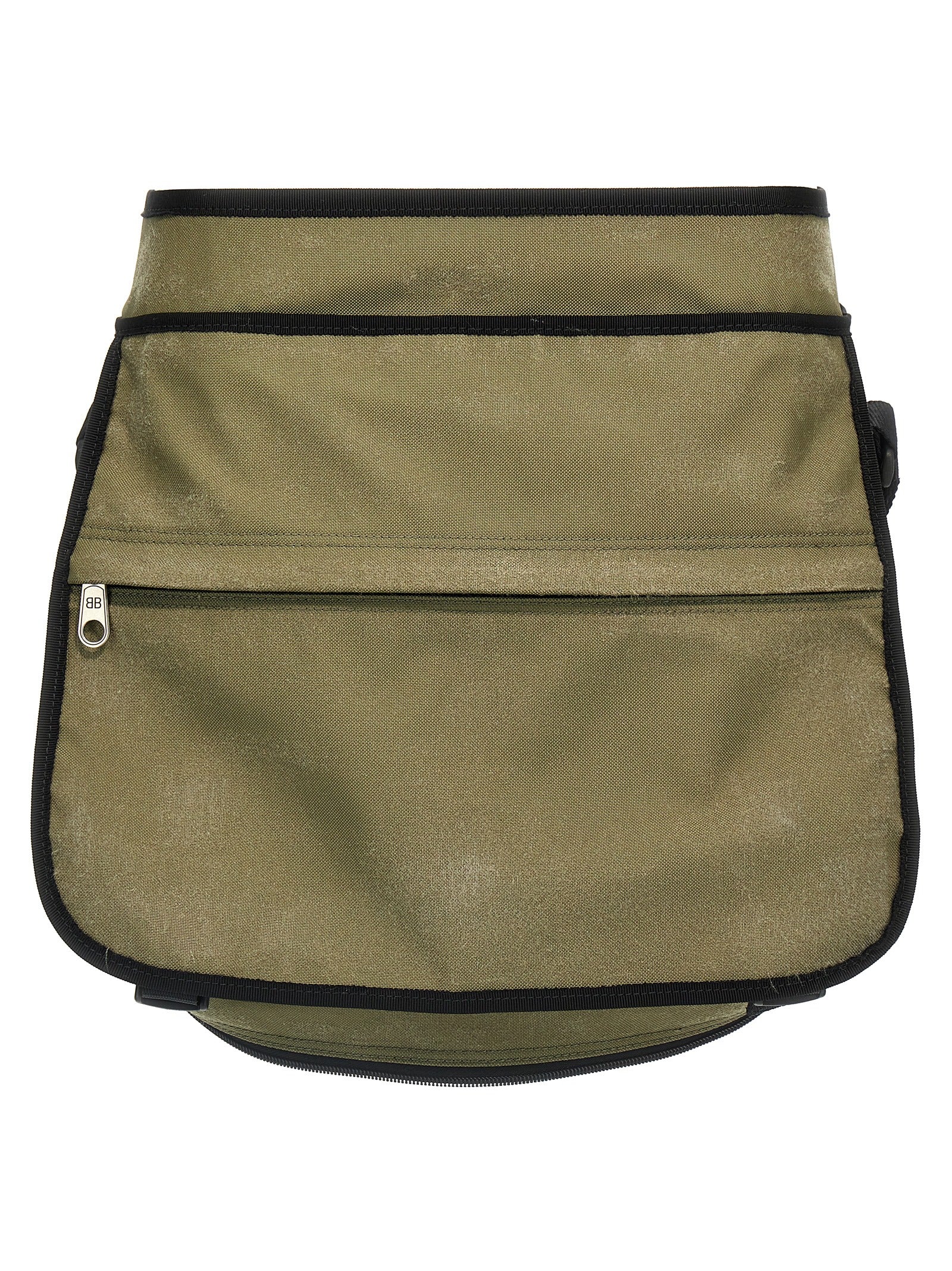 Jupe longue bicolore en polyamide de Balenciaga, avec coupe élégante et design moderne.