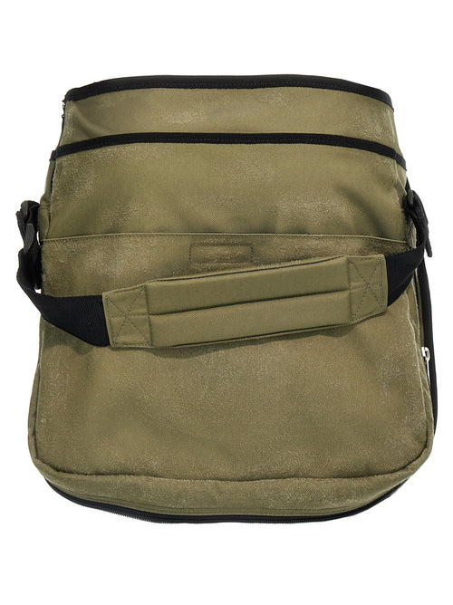 Jupe longue bicolore en polyamide de Balenciaga, avec coupe élégante et design moderne, visible sur l'image.