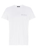 Balmain Weißes T-Shirt aus Bio-Baumwolle
