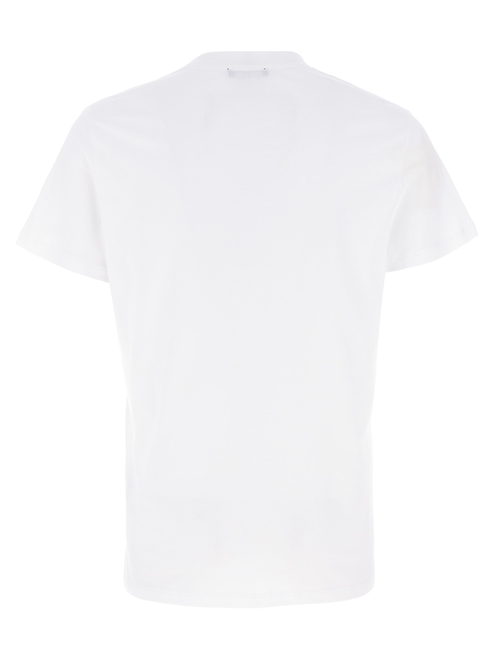 Balmain Weißes T-Shirt aus Bio-Baumwolle