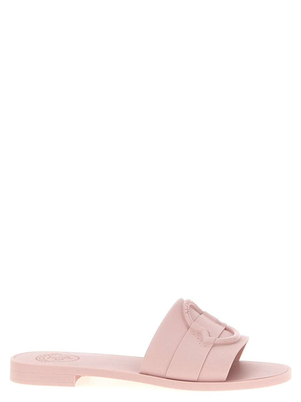Sandales Moncler en elastane multicolore avec design moderne et confort visible sur la paire.
