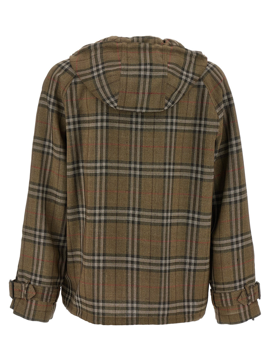 Blouse en viscose multicolore de Burberry, élégante et fluide, avec un motif à la mode, portée sur un mannequin.