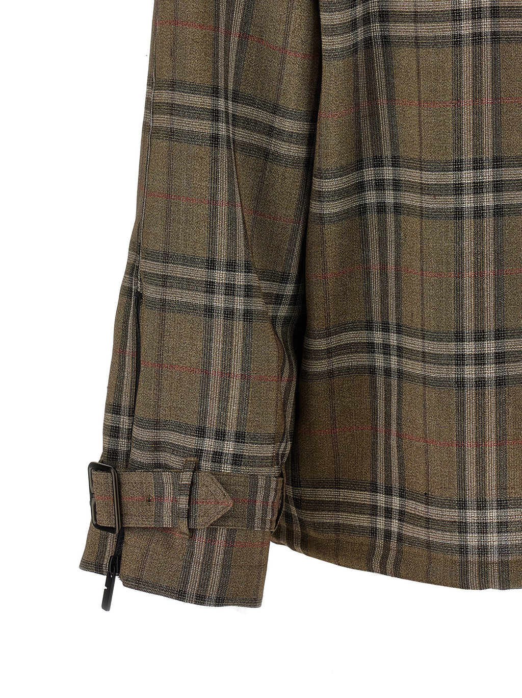 Blouse en viscose multicolore de Burberry avec motif élégant, manches longues et coupe fluide.