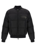 Veste bomber noire en polyamide de Dsquared², élégante et moderne, avec fermeture zippée et détails stylés.