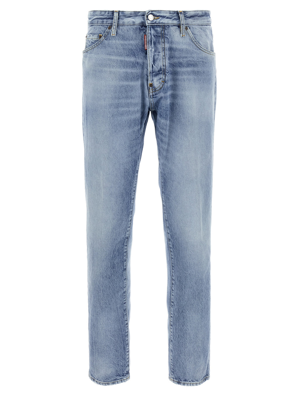 Jeans skinny en coton bleu de Dsquared², coupe ajustée, visible en détail dans l’image 10852749.