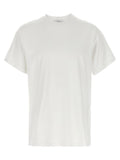 T-shirt blanc en coton de la marque Givenchy, vue de face, avec logo discret sur le devant.