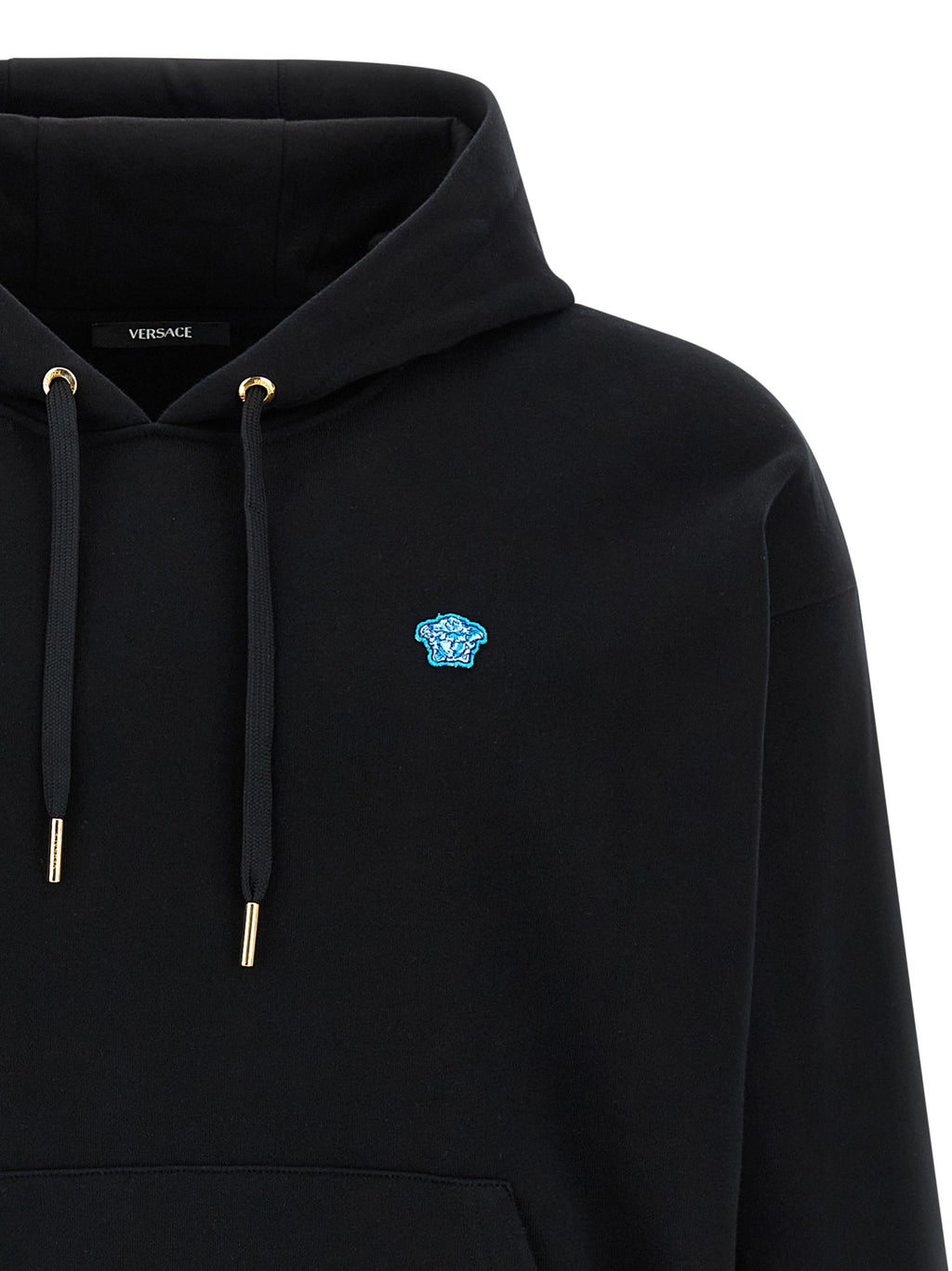 Versace Schwarzes Baumwoll-Sweatshirt