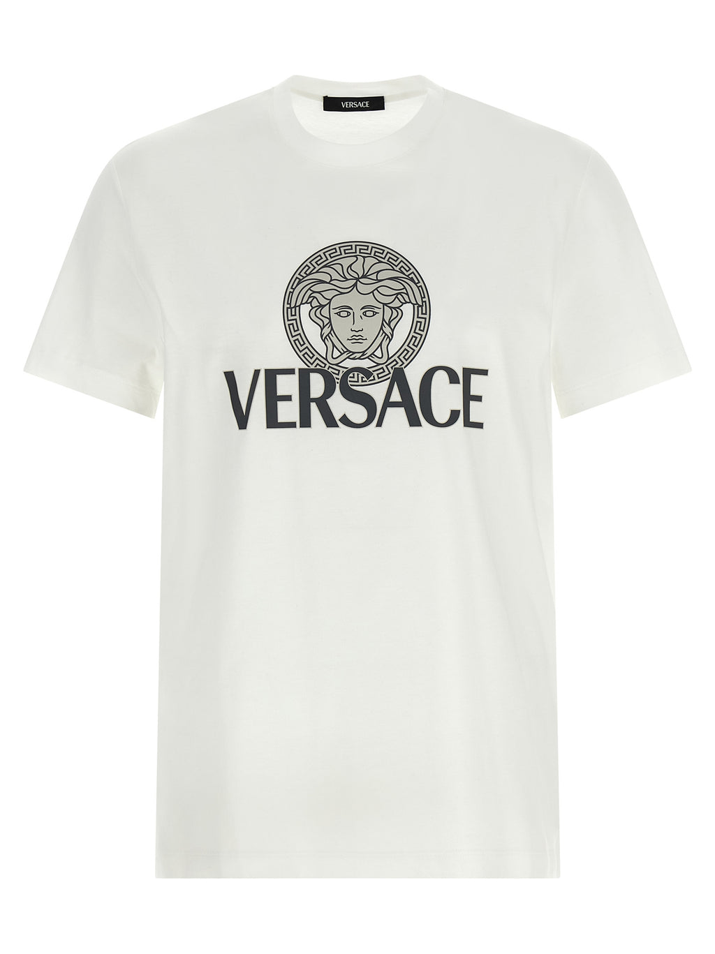 Versace Bicolor-Baumwoll-T-Shirt