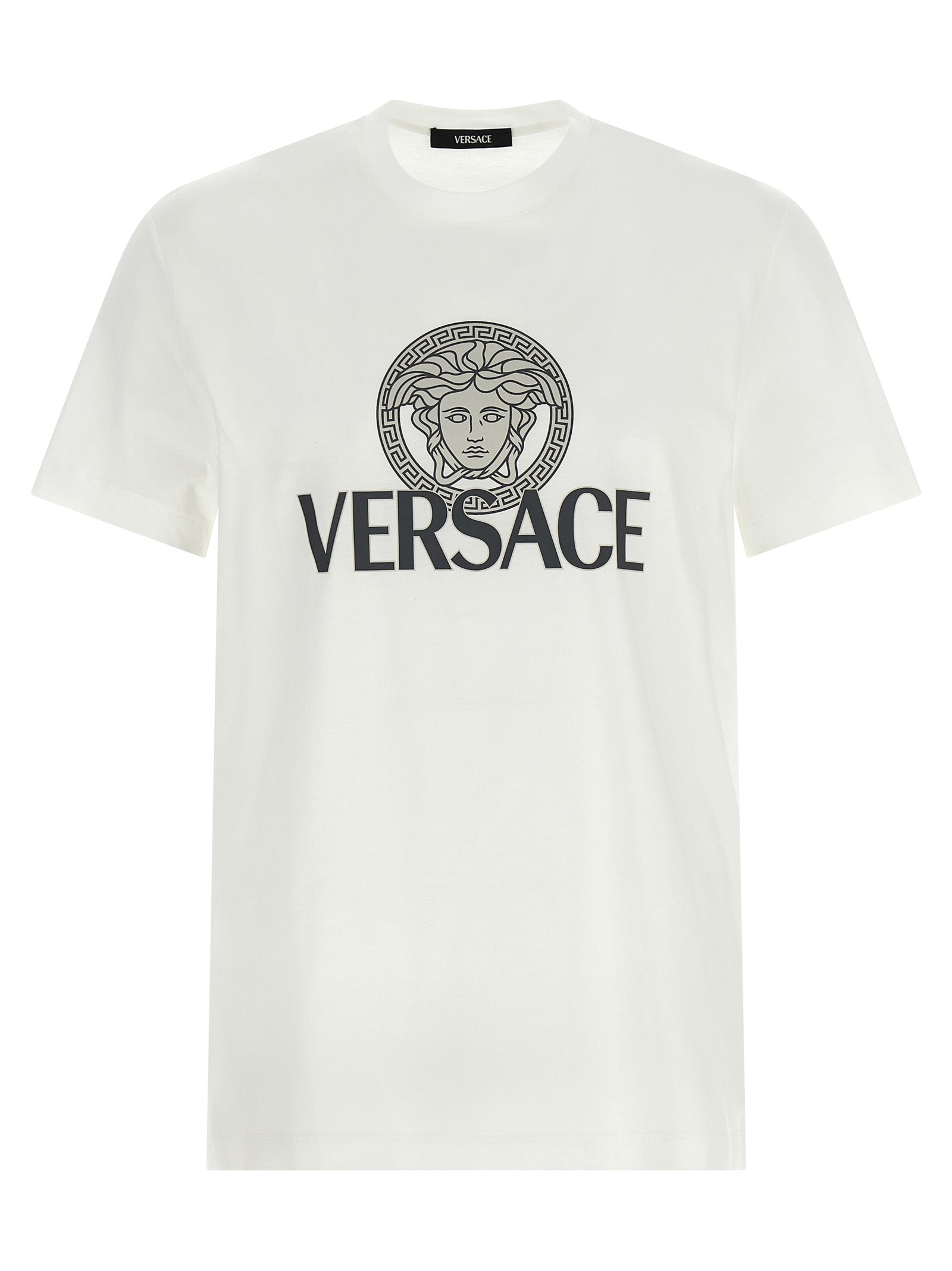Versace Bicolor-Baumwoll-T-Shirt