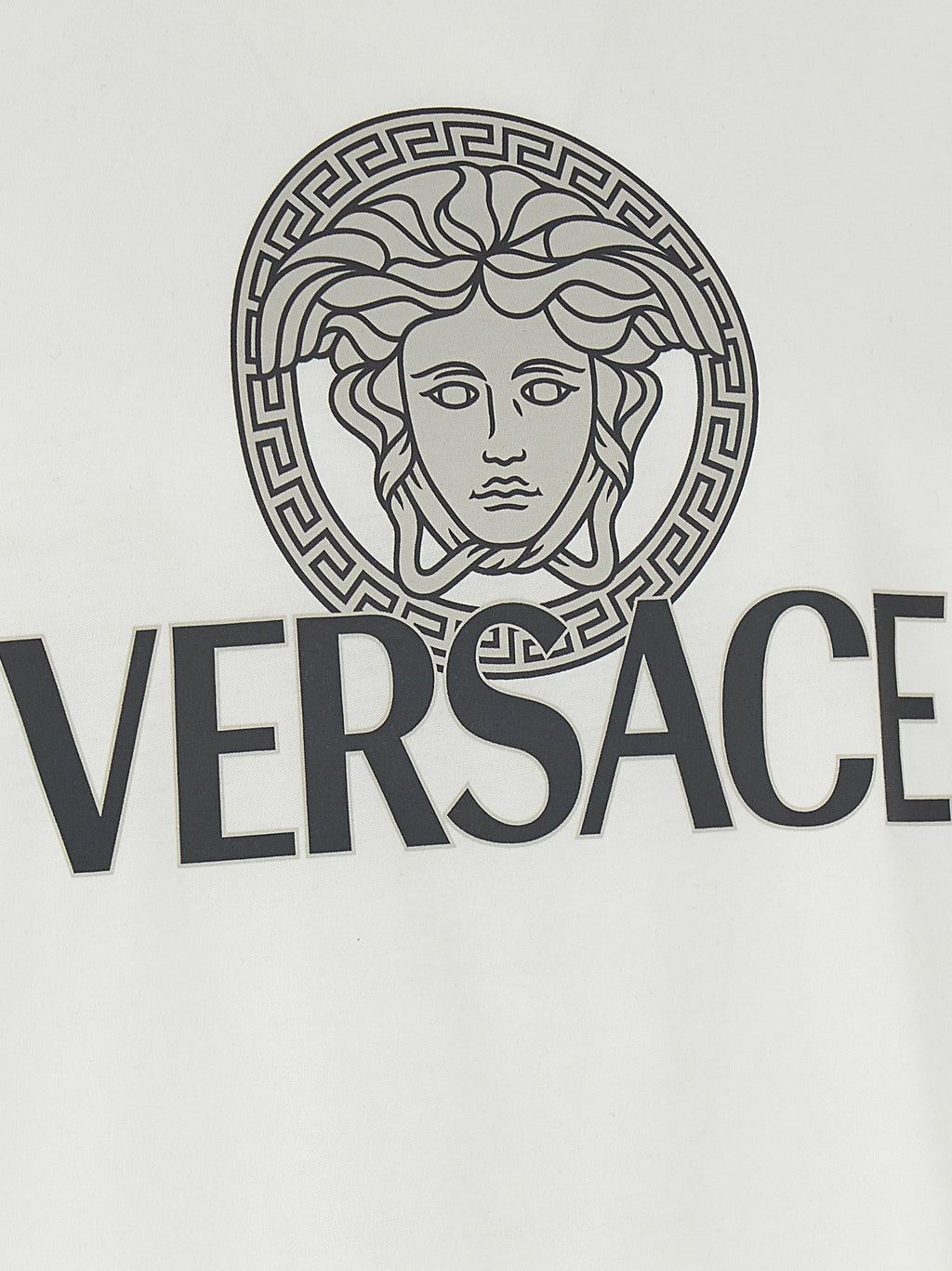 Versace Bicolor-Baumwoll-T-Shirt