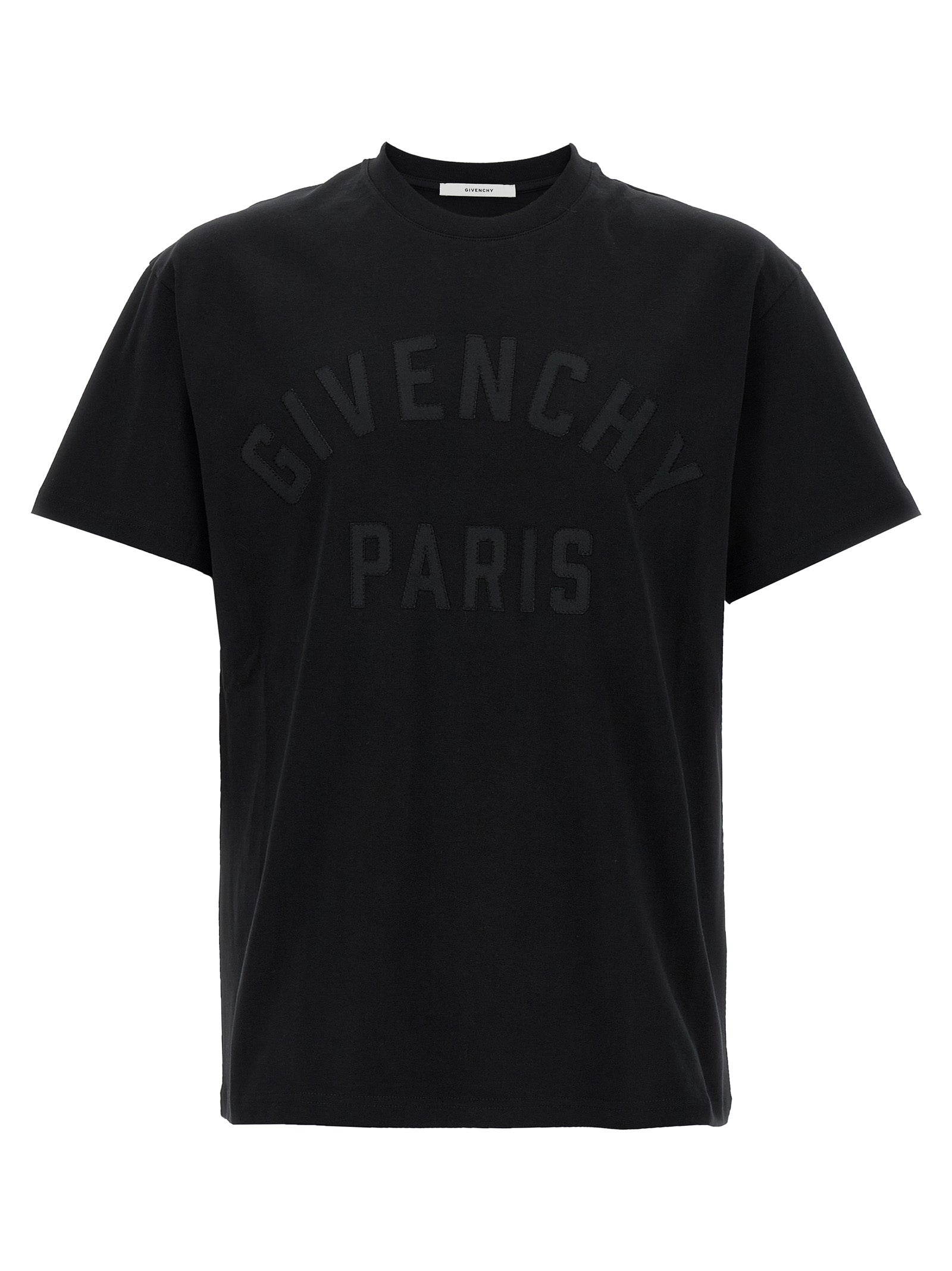 Givenchy Schwarzes Baumwoll-T-Shirt