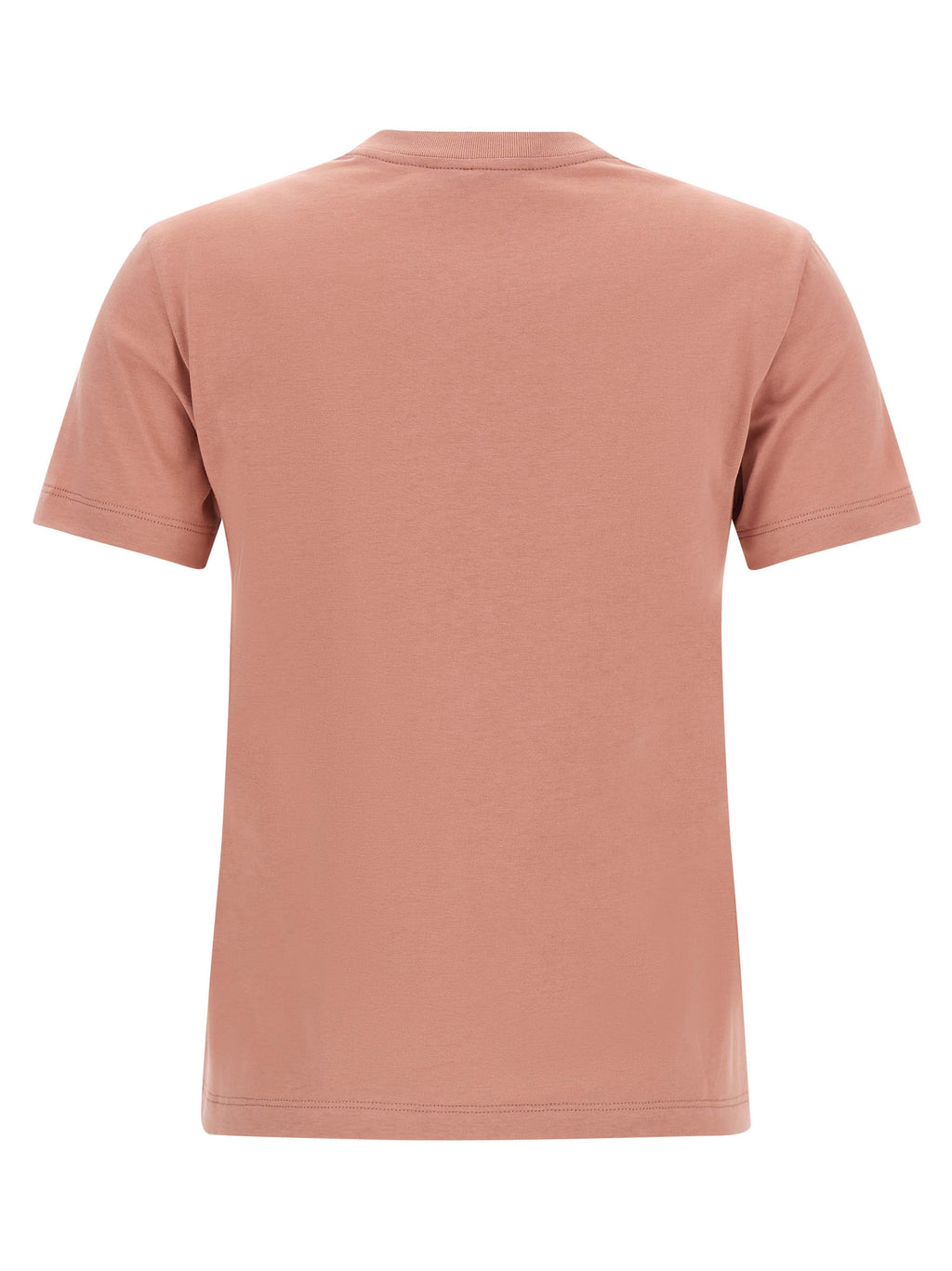 T-shirt en coton multicolore de la marque Fendi, avec motif coloré et logo visible sur le devant.