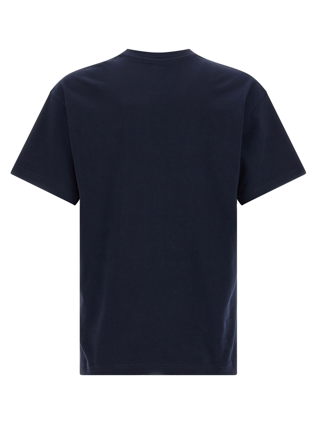 T-shirt en coton bleu Givenchy, vêtement décontracté avec logo discret, porté sur un mannequin.