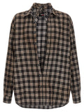 Chemisier en coton multicolore de Dsquared² avec manches longues et motif coloré, idéal pour un style tendance et décontracté.