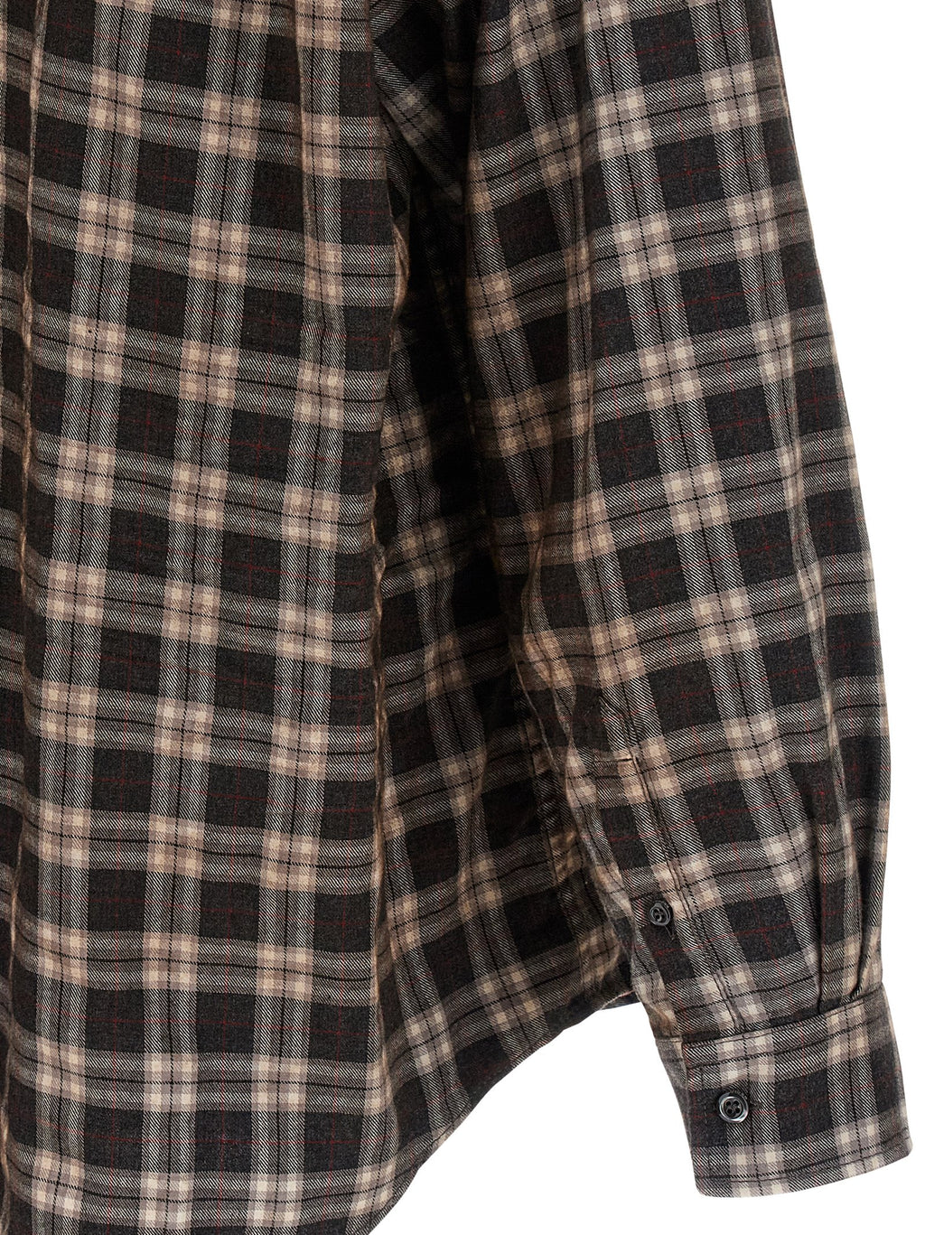 Blouse en coton multicolore de Dsquared², style décontracté avec motifs colorés, manches longues et col carré.