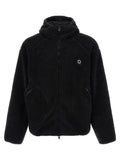 Sweatshirt en polyester noir de la marque Kenzo, vue de face, avec logo discret sur la poitrine.