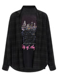 Balenciaga Black Cotton Blouse