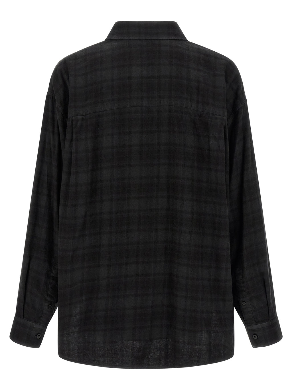 Balenciaga Black Cotton Blouse