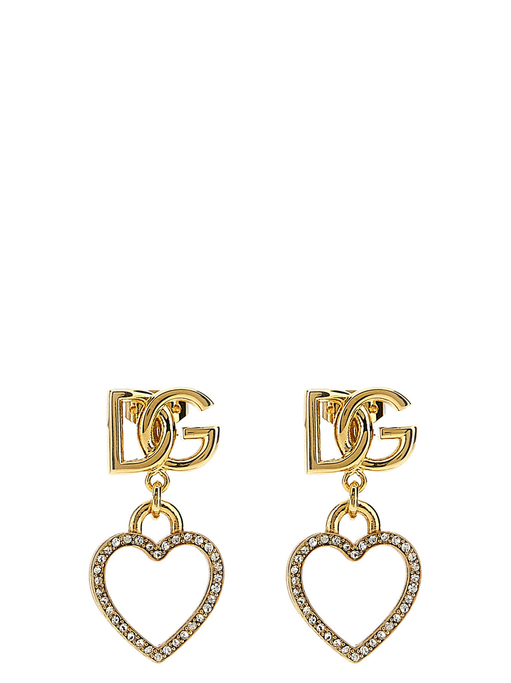 Dolce & Gabbana Gold Brass Earrings