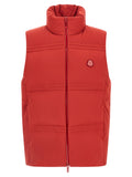 Veste sans manches en polyamide multicolore de MONCLER GENIUS, style moderne et coloré, visible sur l'image.
