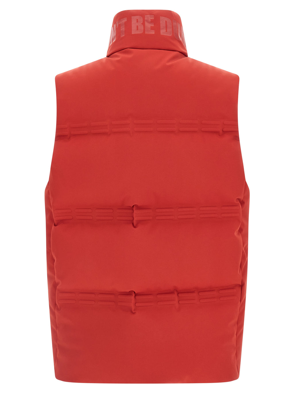 Veste sans manches en polyamide multicolore de MONCLER GENIUS, style moderne et tendance, vue de face.