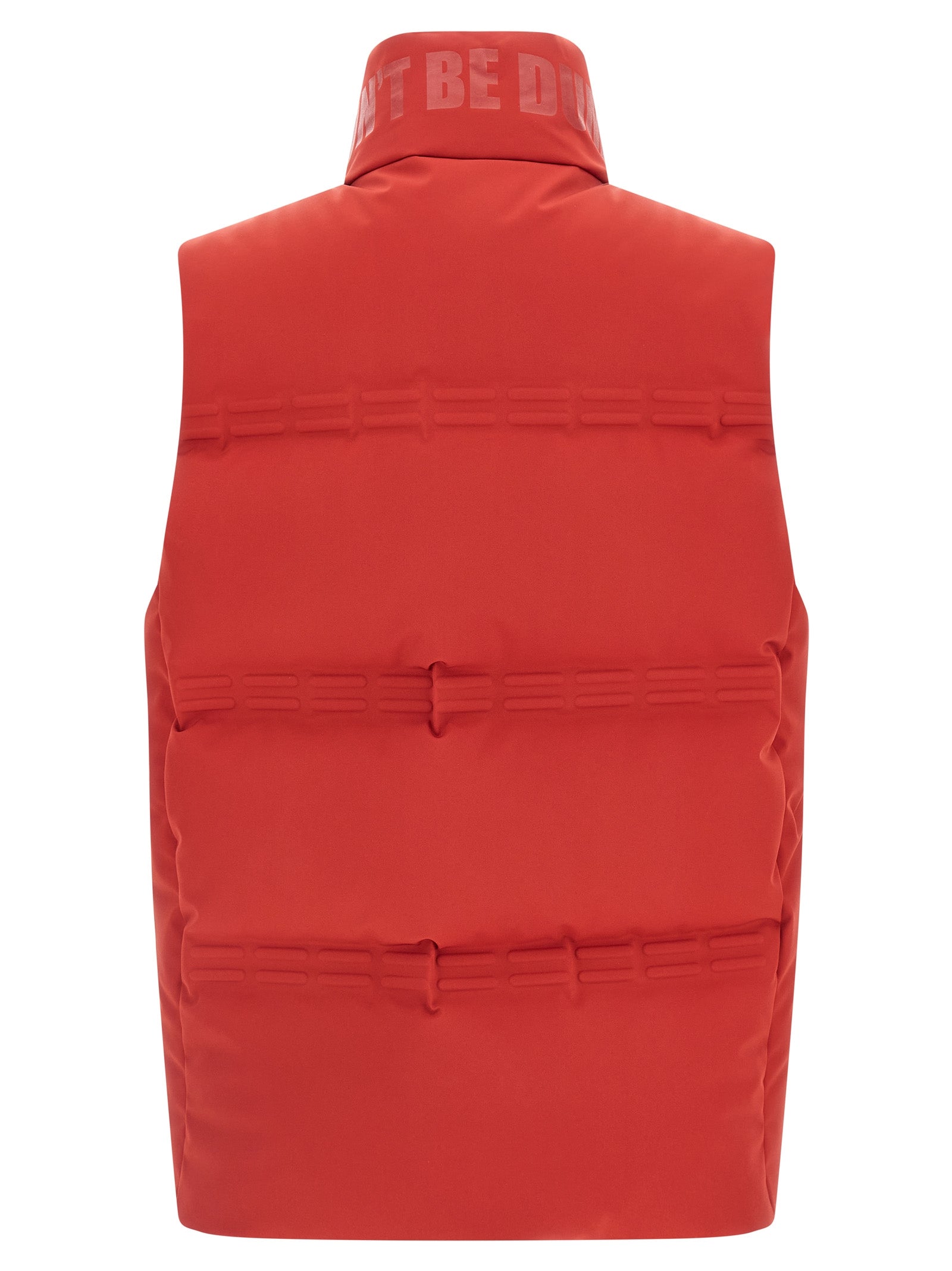 Veste sans manches en polyamide multicolore de MONCLER GENIUS, style moderne et tendance, vue de face.