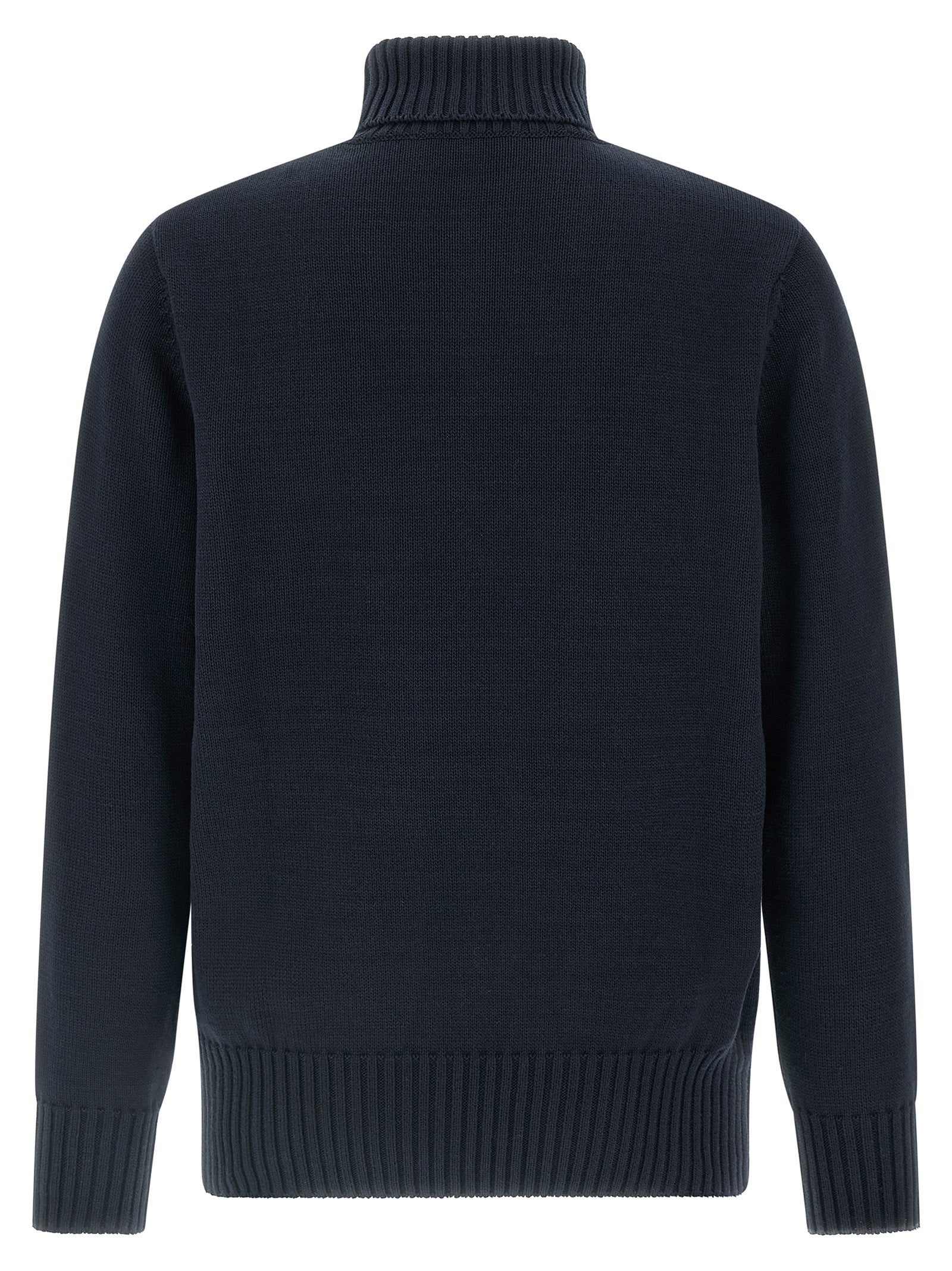 Cardigan en coton bleu Givenchy, mode homme ou femme, détail du tissu et coupe élégante visible sur l’image.