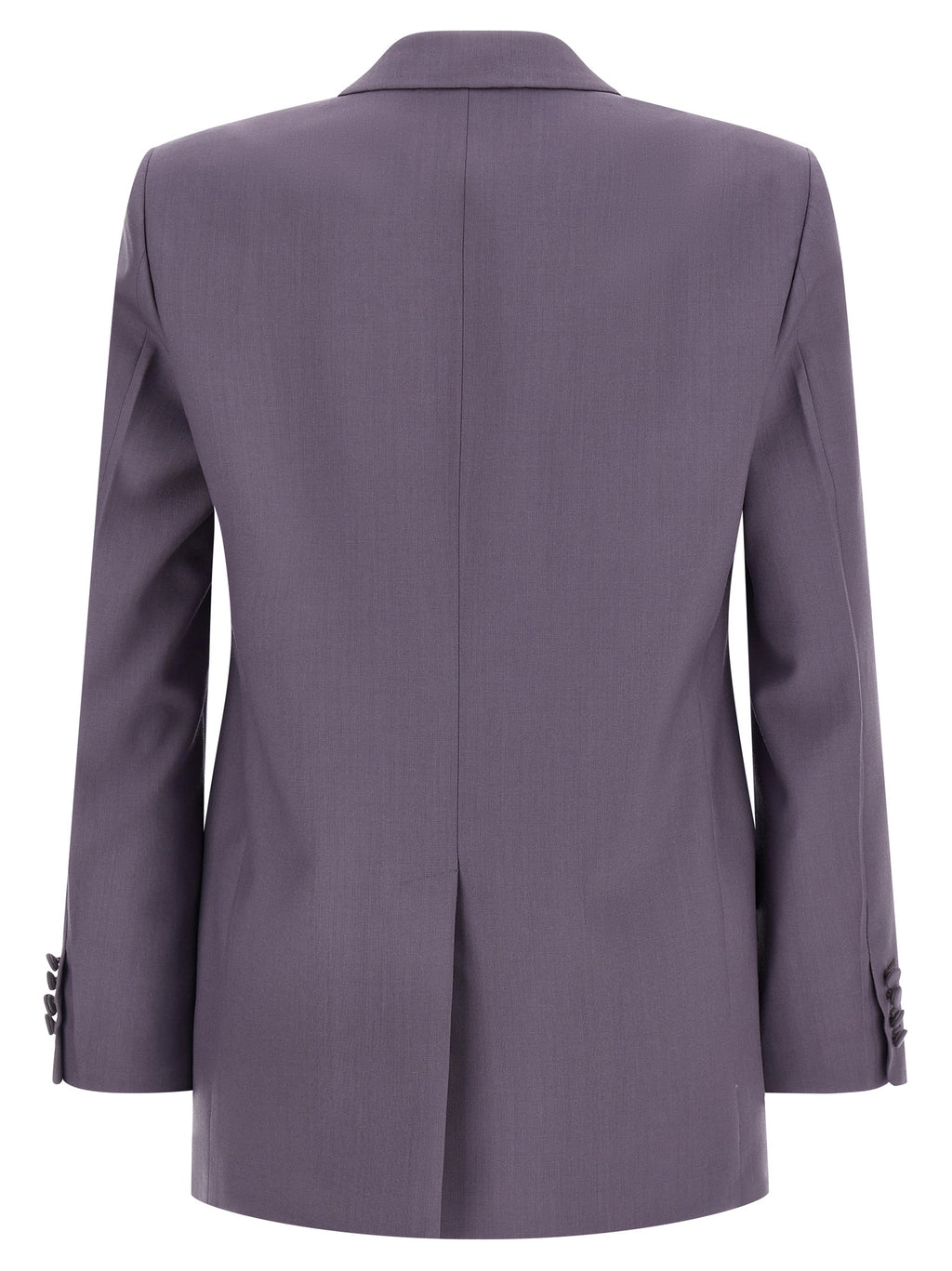 Veste en laine violette Gucci pour homme, blazer élégant avec coupe ajustée et détails sophistiqués.