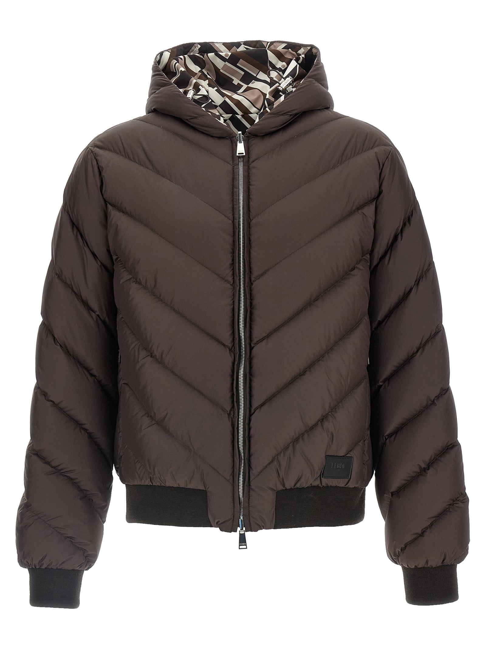 Veste en polyester multicolore de Fendi, coupe moderne avec design coloré, visible sur cette image.