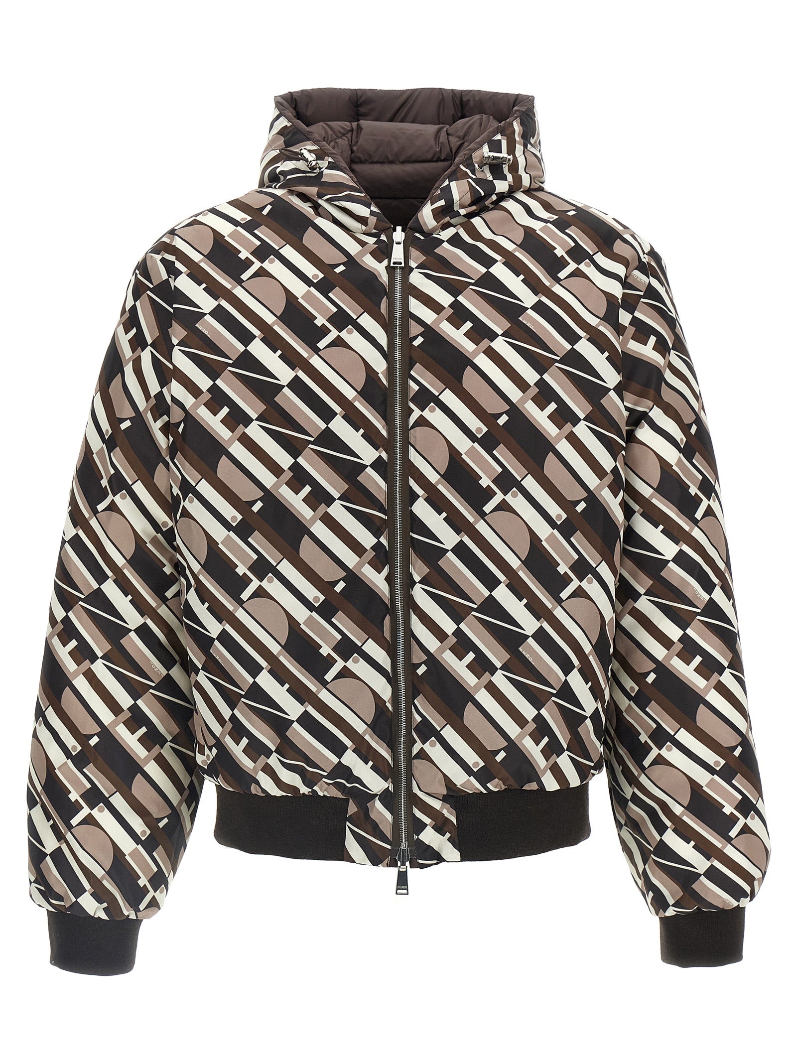 Veste en polyester multicolore de Fendi, coupe moderne avec détails colorés, idéale pour un style tendance et élégant.