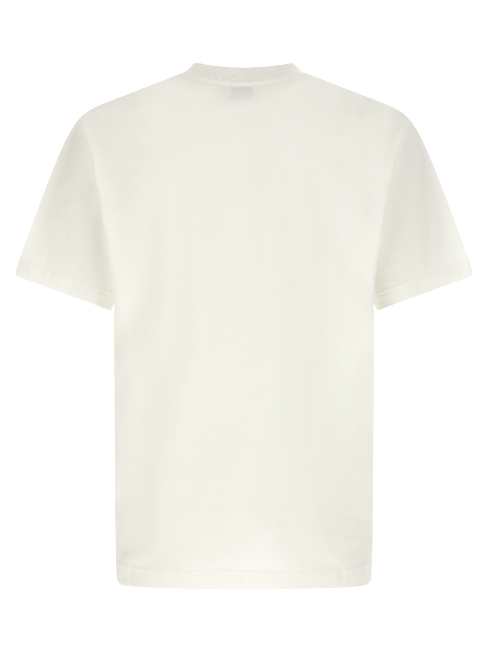 T-shirt blanc en coton de la marque Kenzo, vue de face avec logo visible sur le devant.