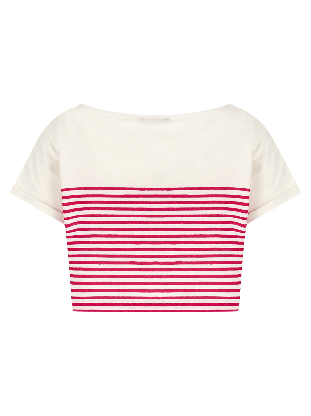 Balmain Fuchsia Baumwoll-T-Shirt