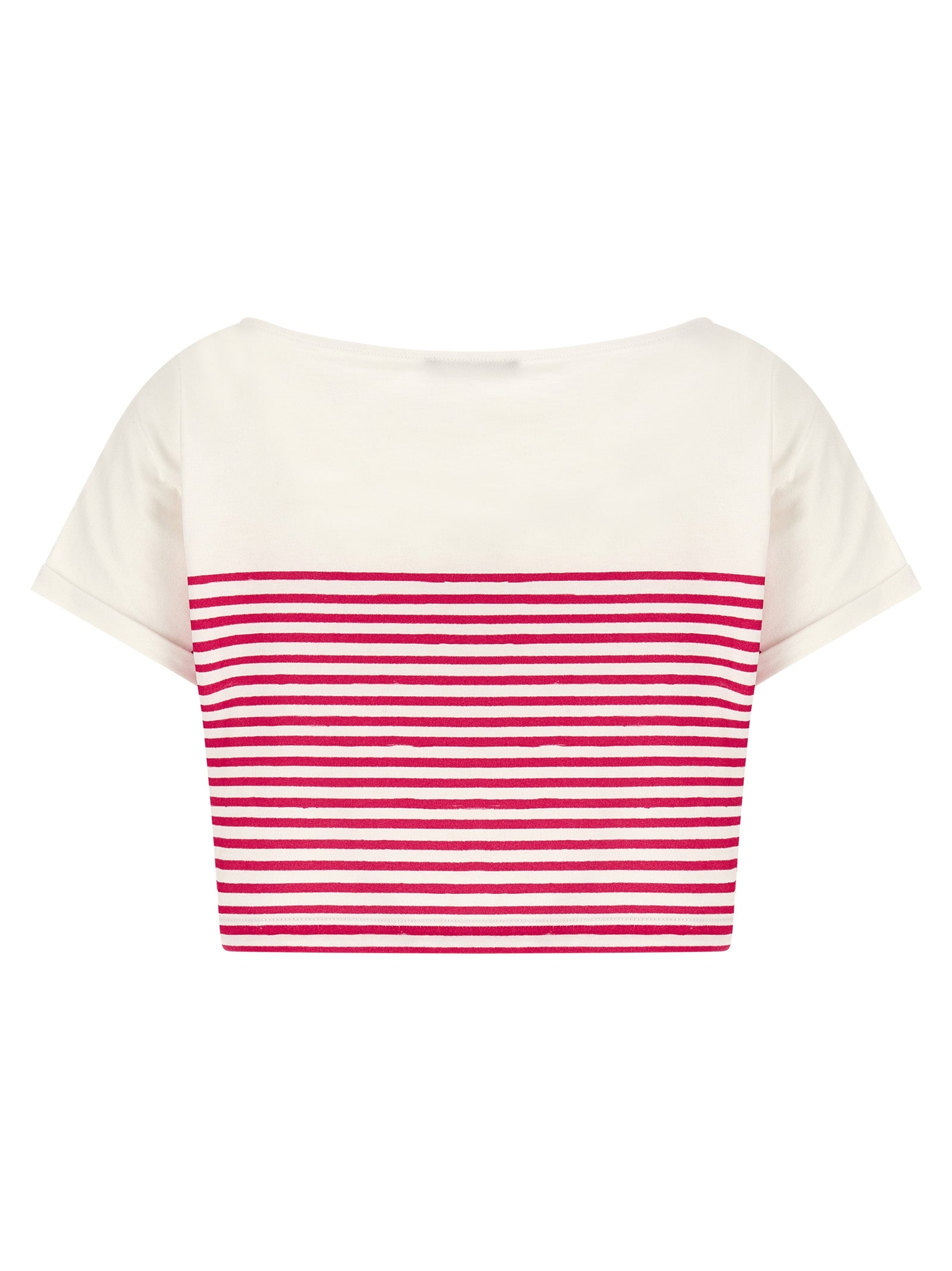 Balmain Fuchsia Baumwoll-T-Shirt