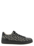 Balmain Schwarze Baumwoll-Sneaker