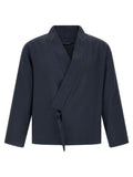 Kenzo Blauer Viskose-Blazer