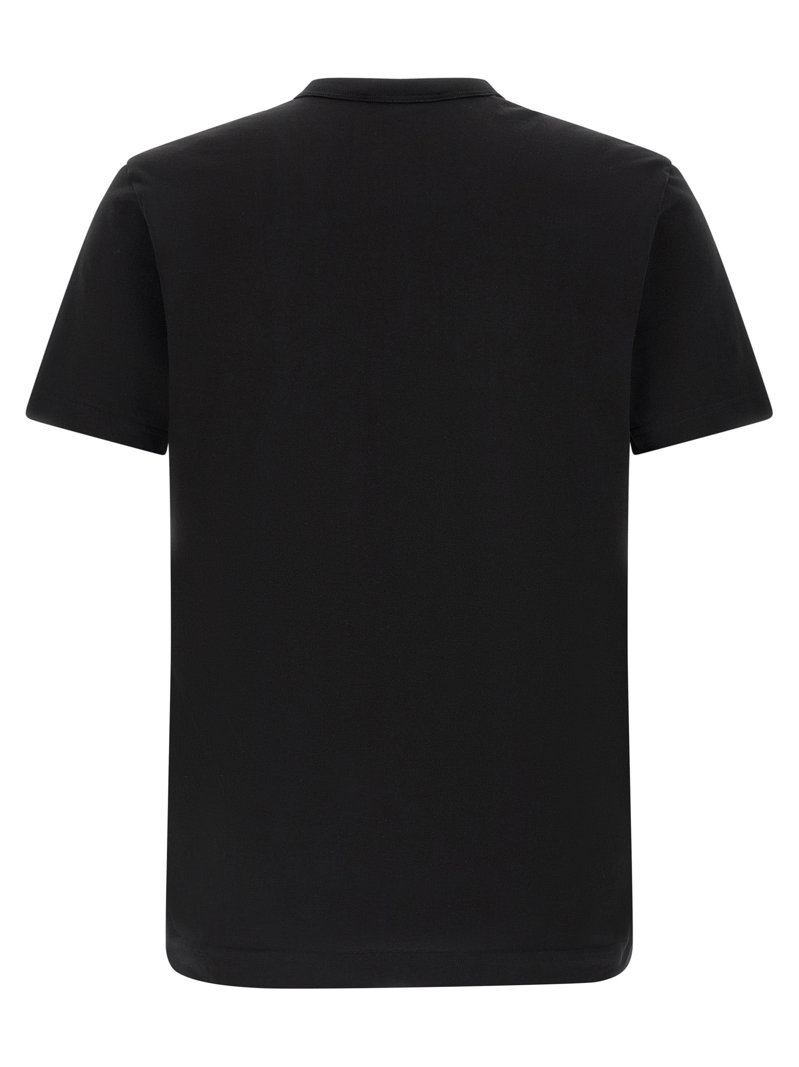 Dolce & Gabbana Black Cotton T-Shirt