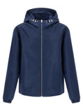 Veste en polyester bleu Givenchy, coupe moderne, avec détails de design visibles, pour un style élégant et contemporain.