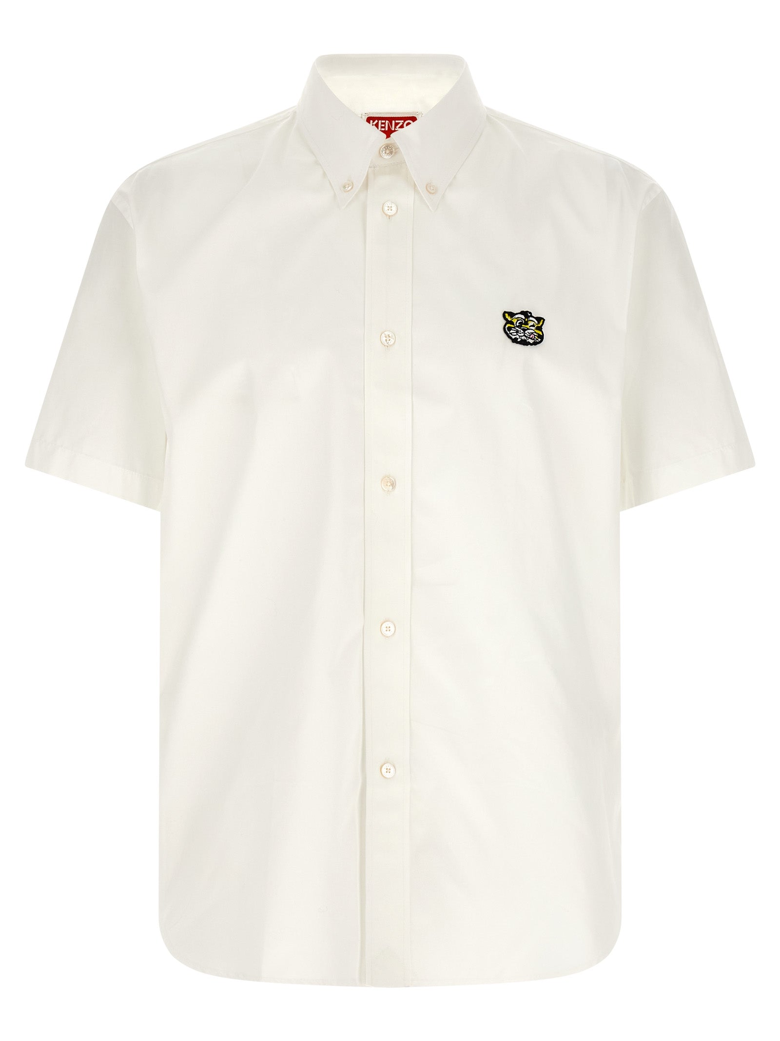 Kenzo Bluse aus weißer Baumwolle