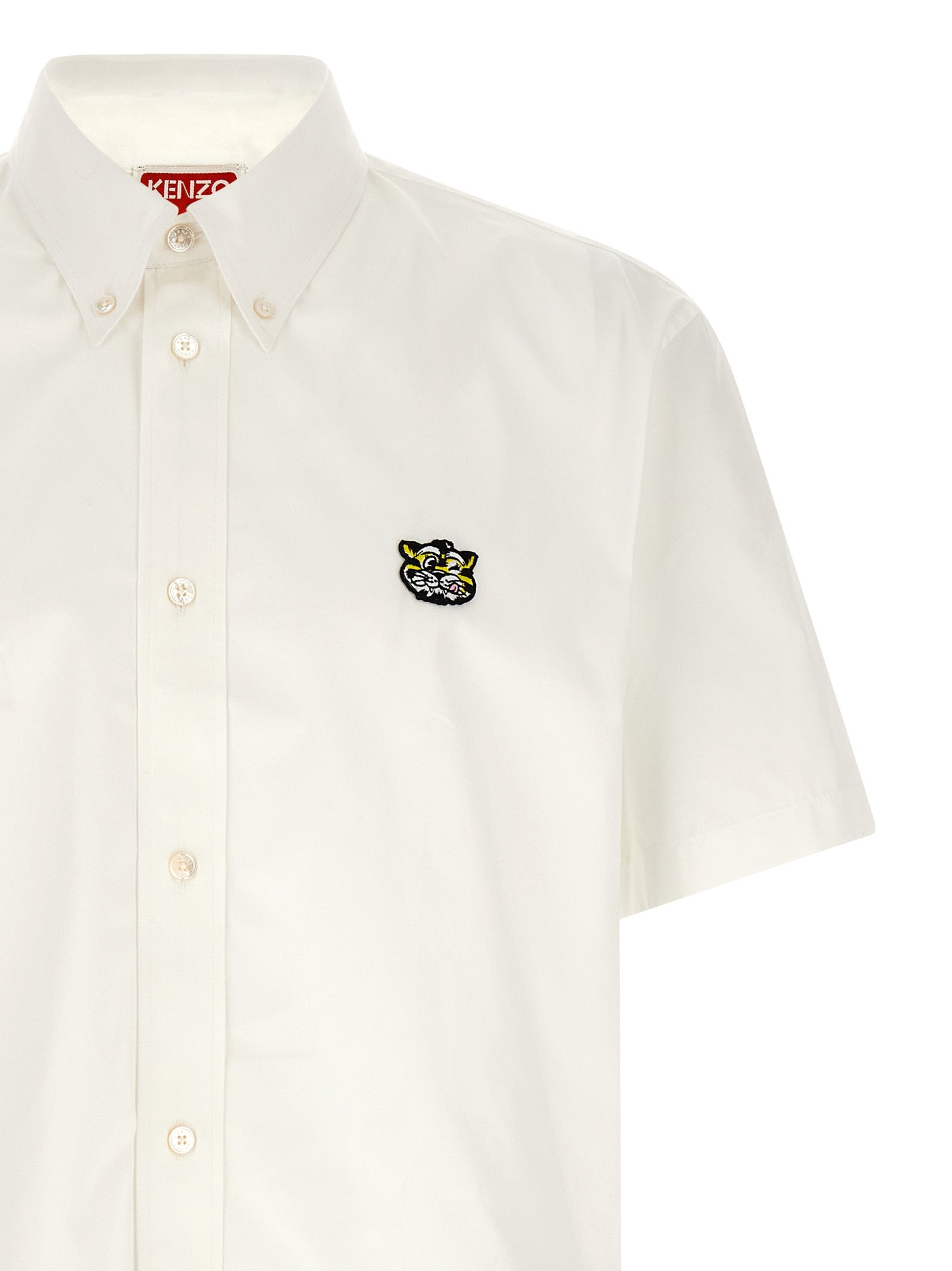 Kenzo Bluse aus weißer Baumwolle